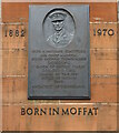 Memorial to Lord Dowding - detail of plaque