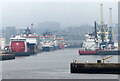 NJ9505 : Ships in Aberdeen Harbour by Mat Fascione