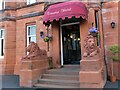 NY1380 : Entrance, Somerton House Hotel Lockerbie by Jim Barton
