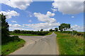 Road heading west to Bassingthorpe