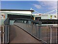 Footbridge over the A444 Jimmy Hill Way by Coventry stadium