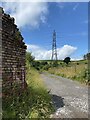 Track above Senghenydd