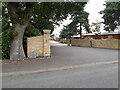 Entrance to Cliffe Country Lodges