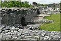 Cilgerran Castle: The Limekiln and site of the kitchen