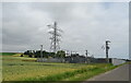 Electricity sub station near Balwyllo