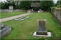 SP4600 : St Helen, Dry Sandford: churchyard (III) by Basher Eyre