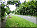 A134 Nayland Road & Leavenheath Village sign