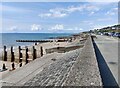 Promenade and beach at Barmouth