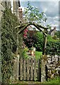 A garden gate in Calton