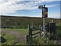 SK2780 : Public Bridleway sign by David Lally