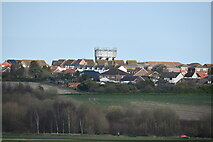 TR3650 : Water tower, Walmer by N Chadwick