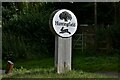 Huntingfield: Village sign