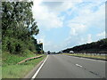 A38 northbound approaching slip-road for Lichfield A5192