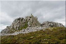 SO3698 : Manstone Rock, Stiperstones by Bill Harrison