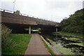 Tame Valley Canal towards M6 Motorway Bridge Perry Barr