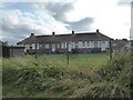 Rear aspect of a terreace of homes on Lily Crescent, Whitburn, Tyne and Wear