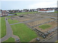 NZ3667 : View over the foundations of part of Arbeia Roman Fort, South Shields by Jeremy Bolwell