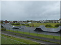 Skateboard park at Tywyn