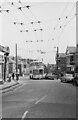 Bournemouth Corporation trolleybus 271 on Beresford Road ? 1969