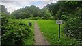 Southern entrance to Ludlow Road Open Space