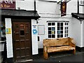 SO3164 : Bench outside the Royal Oak in High Street by Oliver Dixon