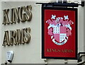 Sign for the Kings Arms, Cheltenham