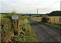 Access road to Brownlee Farm