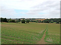 Glemsford: down into the valley