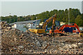 Demolition site by Etruria Road, Stoke-on-Trent