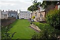 Houses by Elizabethan Walls in Berwick-upon-Tweed