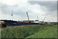 TF4510 : The cargo vessel SANDAL about to set sail from Wisbech by Richard Humphrey