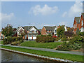 Anderton View houses near Stone in Staffordshire