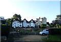 Houses above the B4632