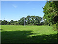 Rugby goalposts, Willoughby Fields, Crawley