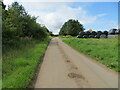 Minor road approaching West Bradieston