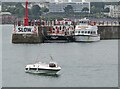 SX9163 : Torquay - Harbour Mouth by Colin Smith