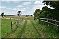 St. Mary in the Marsh, Haffenden Farm: Track leading to pasture