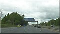 Approaching junction 21A on M6 northbound