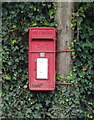 Elizabeth II postbox on London Road, Worcester