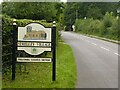 SK5141 : Village entrance sign, Strelley by Alan Murray-Rust