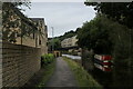 Calder and Hebble Navigation approaching Edward Bridge