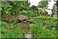 Bekesbourne: Bridge dated 1776  over the river