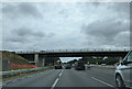 On the eastbound M4 at the A330 bridge