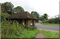 Bus shelter at the Wingrave Crossroads