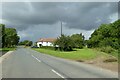 Oxmoor Lane and track towards Ryther