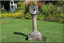 NX6851 : Sundial at Broughton House Garden by Billy McCrorie