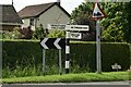 Direction Sign ? Signpost on Rotten Row, Theddlethorpe St. Helen parish