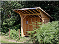 Smart new bus shelter at Trimpley, Worcestershire