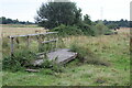 Footbridge over grip, Wales Coast Path