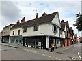 On the corner of St Nicholas Street and Silent Street in Ipswich